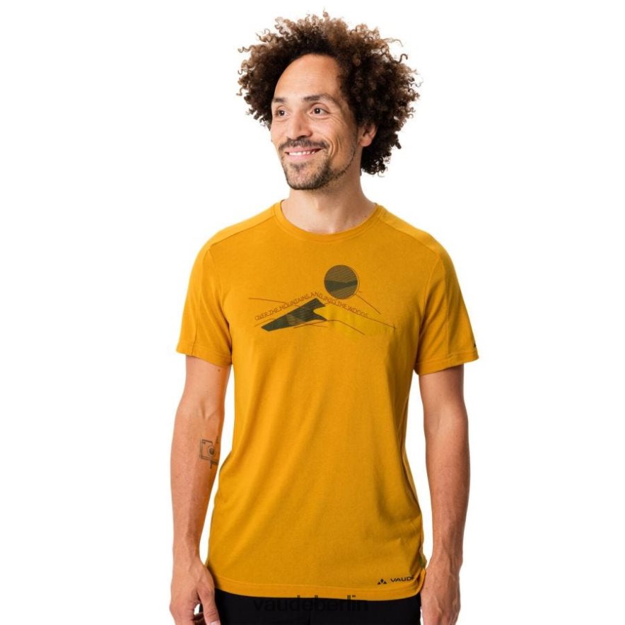 VAUDE Glenn-T-Shirt gelb verbrannt Kleidung HLT4481869