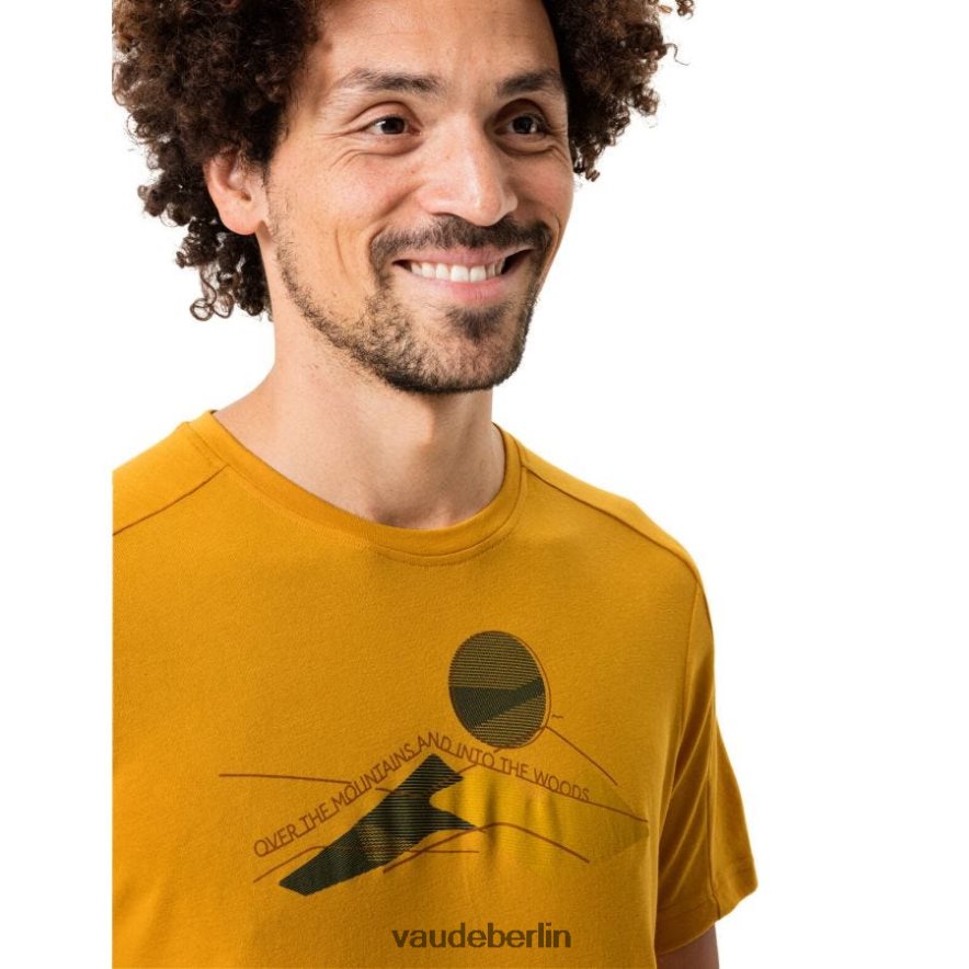 VAUDE Glenn-T-Shirt gelb verbrannt Kleidung HLT4481869