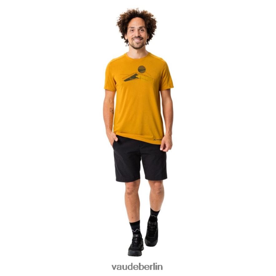 VAUDE Glenn-T-Shirt gelb verbrannt Kleidung HLT4481869