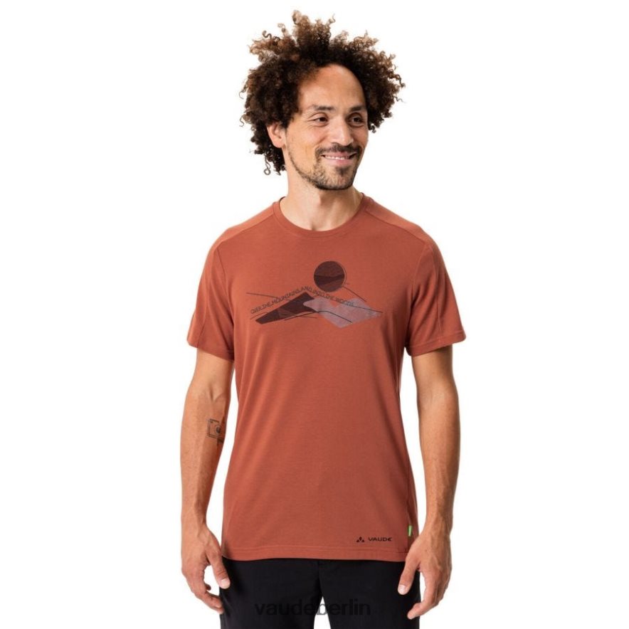 VAUDE Glenn-T-Shirt kastanienbraun Kleidung HLT4481871