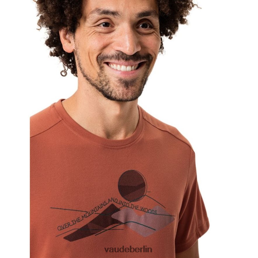 VAUDE Glenn-T-Shirt kastanienbraun Kleidung HLT4481871