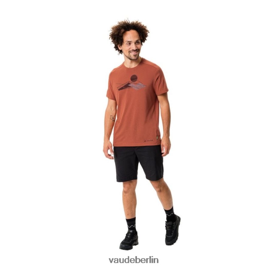 VAUDE Glenn-T-Shirt kastanienbraun Kleidung HLT4481871