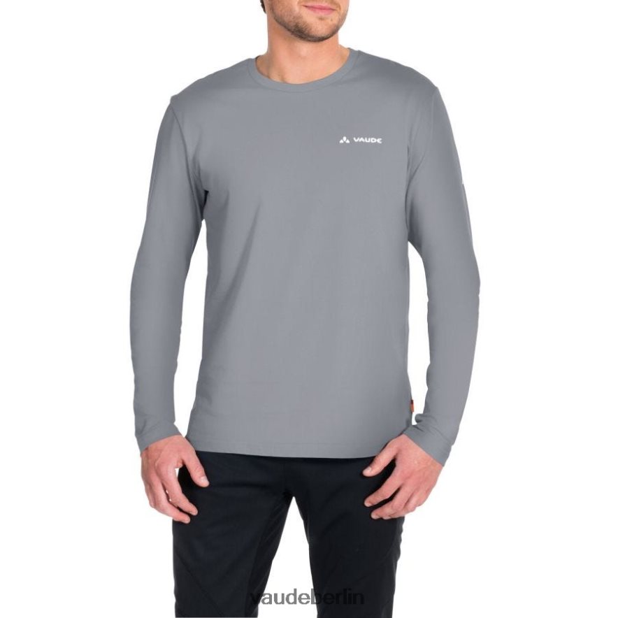VAUDE Langarm-T-Shirt der Marke graue Melange Kleidung HLT4481965