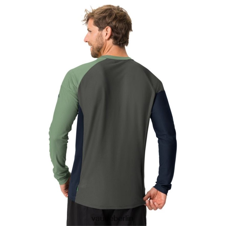 VAUDE Moab VI Langarm-T-Shirt Weidengrün Kleidung HLT4481851