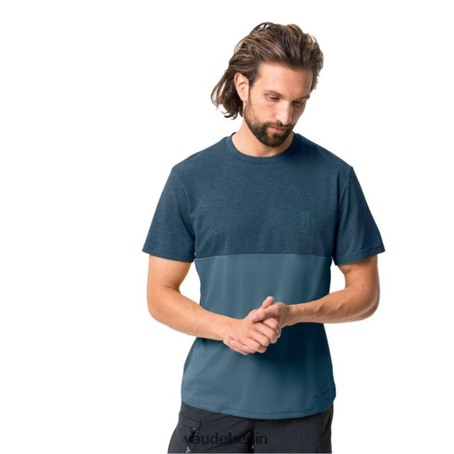 VAUDE Neyland II T-Shirt Blau grau Kleidung HLT4481958
