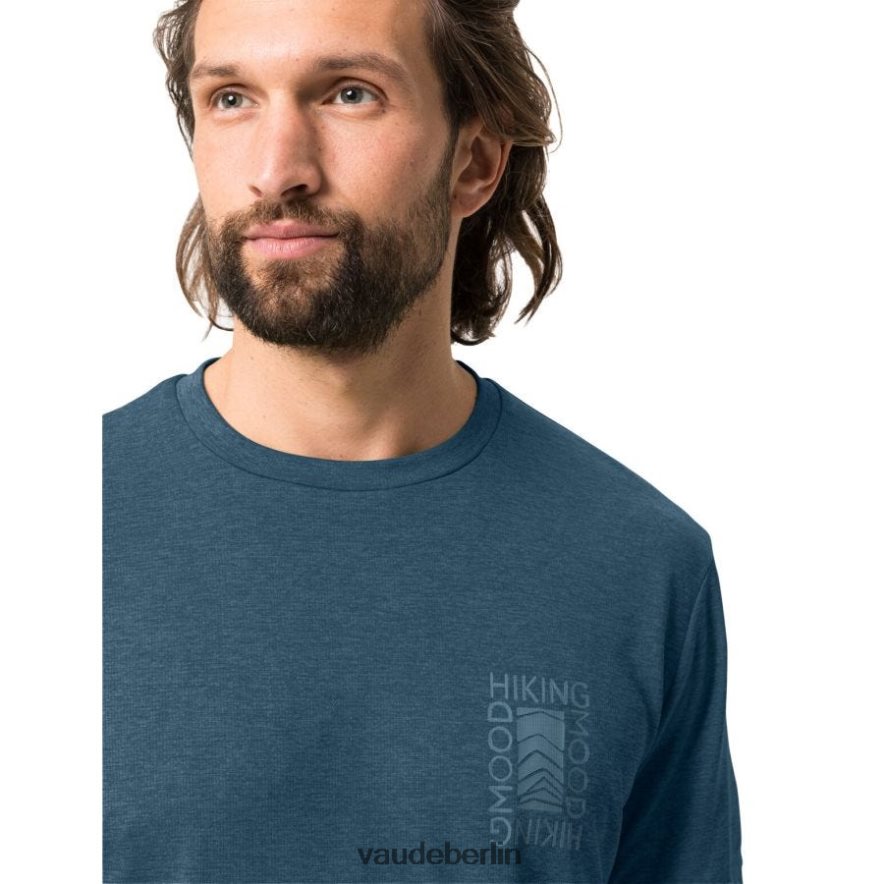 VAUDE Neyland II T-Shirt Blau grau Kleidung HLT4481958