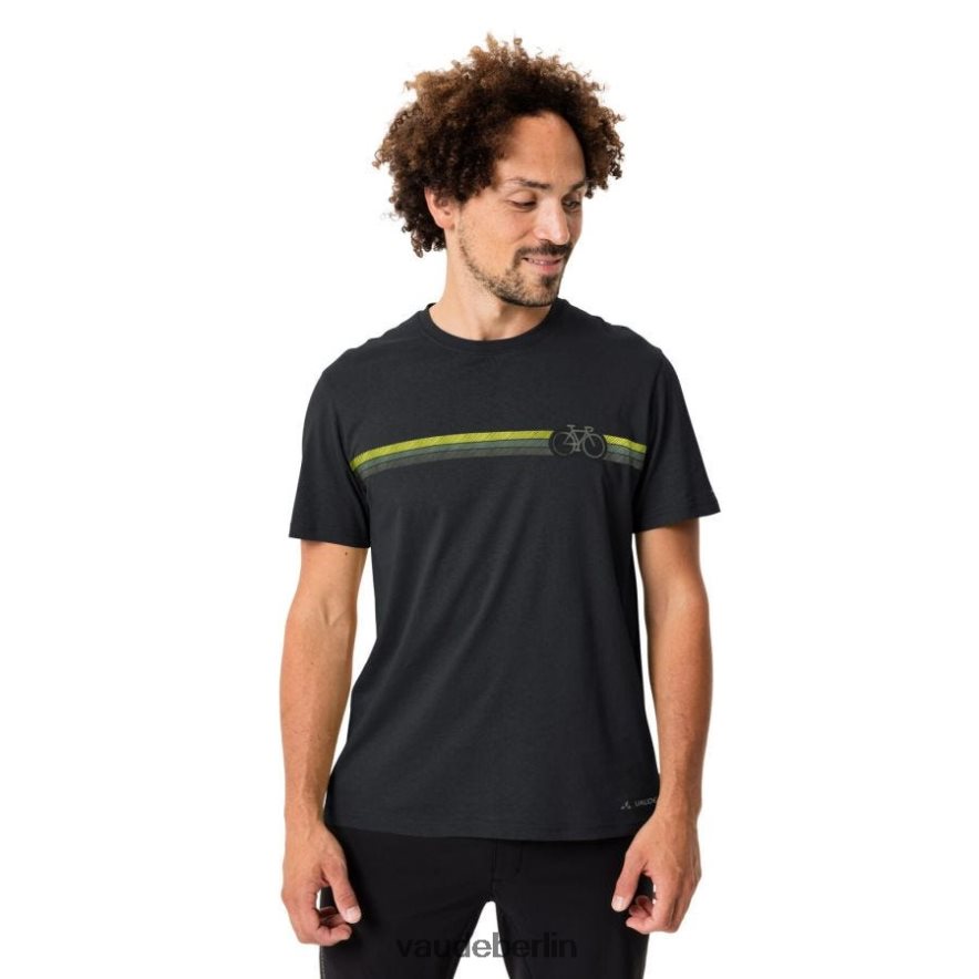 VAUDE Radfahrer-V-T-Shirt Schwarz Kleidung HLT4481806