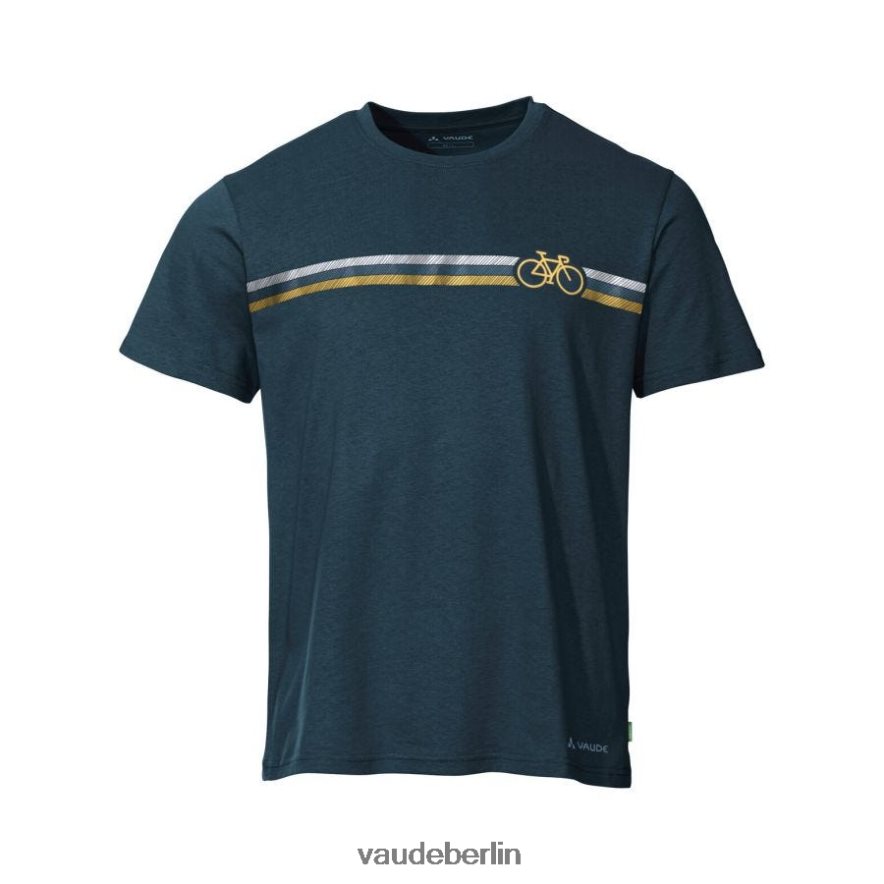 VAUDE Radfahrer-V-T-Shirt dunkles Meer Kleidung HLT4481810