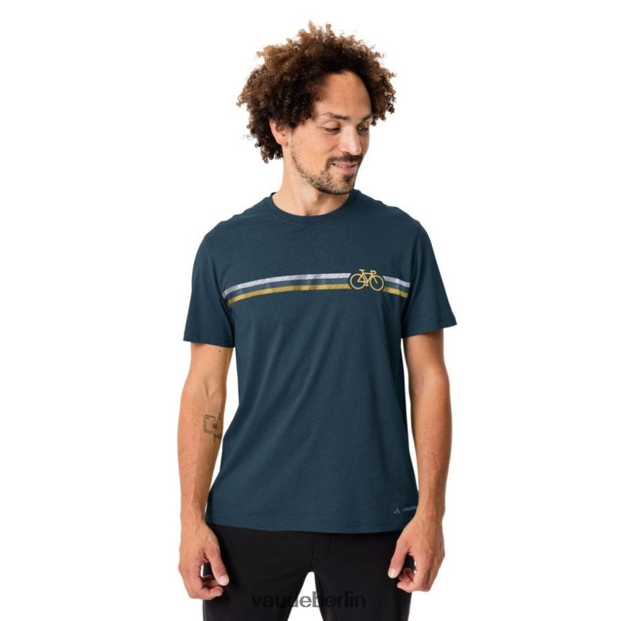 VAUDE Radfahrer-V-T-Shirt dunkles Meer Kleidung HLT4481810