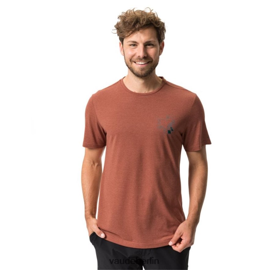VAUDE Redmont T-Shirt II kastanienbraun Kleidung HLT4481878