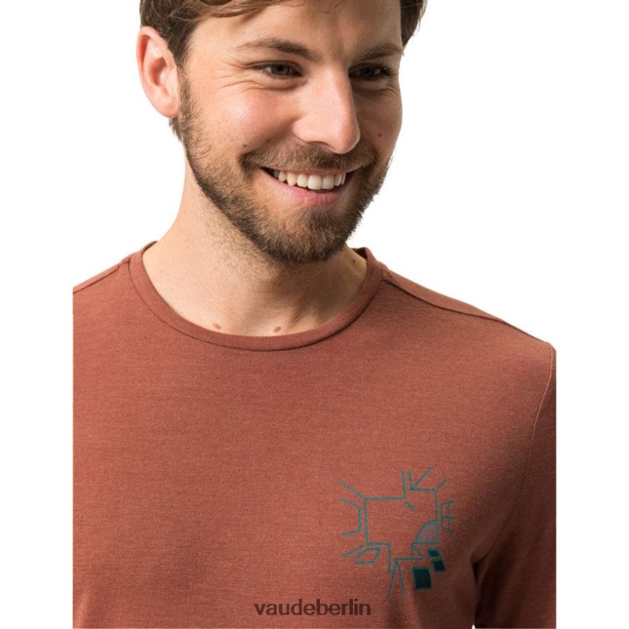 VAUDE Redmont T-Shirt II kastanienbraun Kleidung HLT4481878