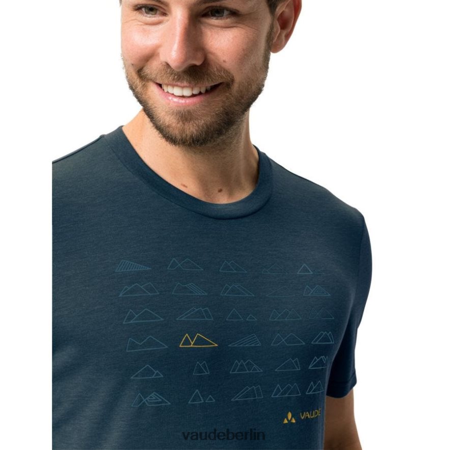VAUDE Tekoa T-Shirt III dunkles Meer/Blau Kleidung HLT4481909