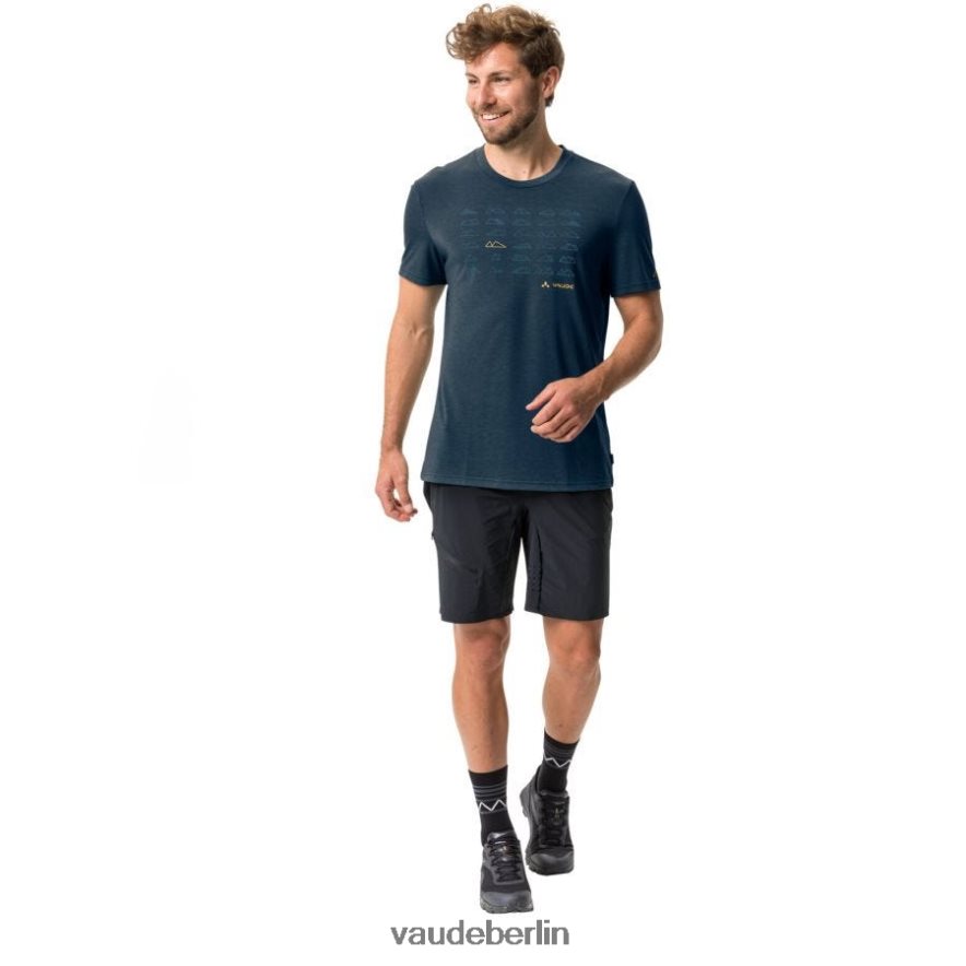 VAUDE Tekoa T-Shirt III dunkles Meer/Blau Kleidung HLT4481909