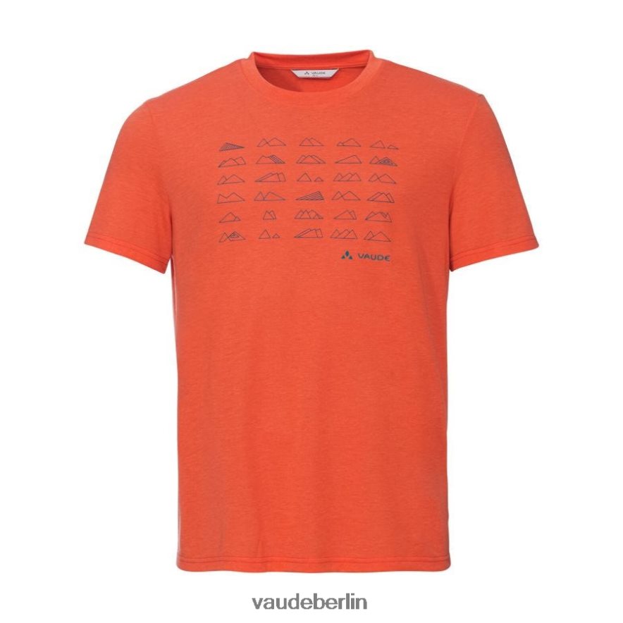 VAUDE Tekoa T-Shirt III leuchtend rot/grün Kleidung HLT4481912