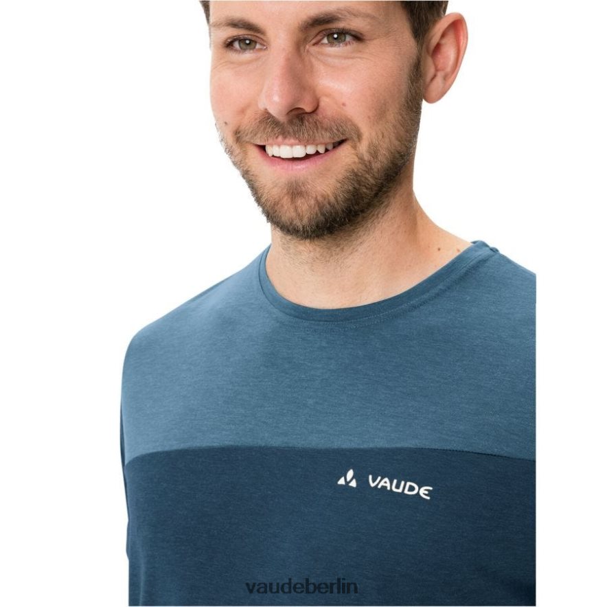 VAUDE Weiches T-Shirt Blau grau Kleidung HLT4481785
