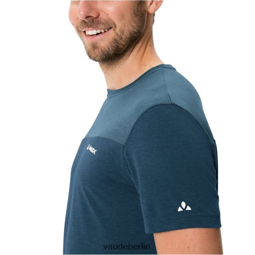 VAUDE Weiches T-Shirt Blau grau Kleidung HLT4481785