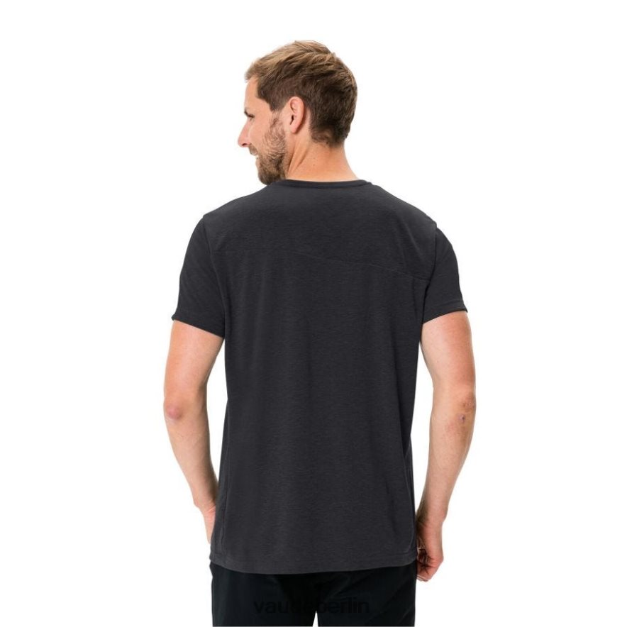 VAUDE Weiches T-Shirt Schwarz Rot Kleidung HLT4481783