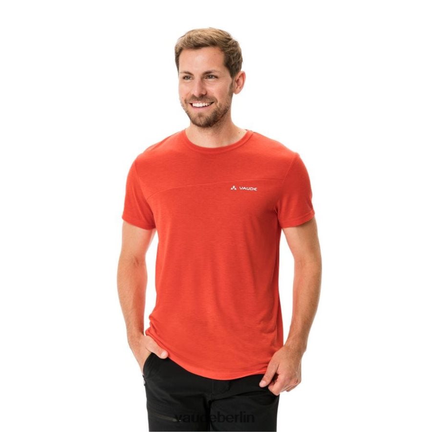 VAUDE Weiches T-Shirt leuchtend rot Kleidung HLT4481786