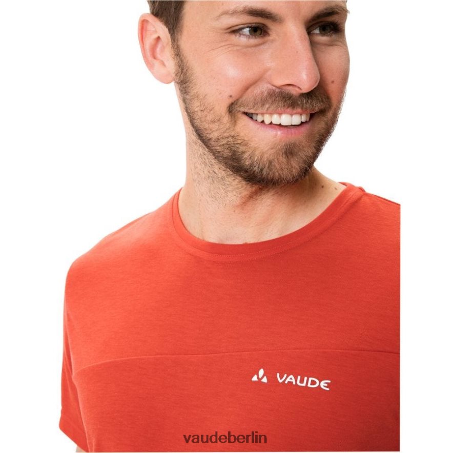 VAUDE Weiches T-Shirt leuchtend rot Kleidung HLT4481786