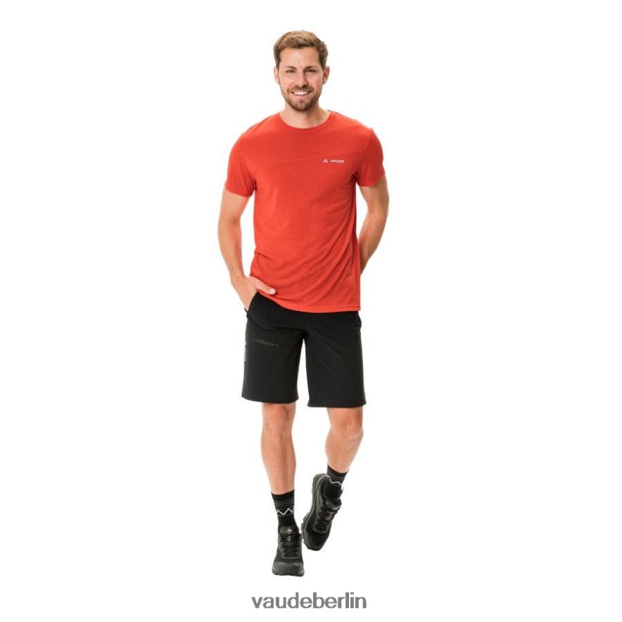VAUDE Weiches T-Shirt leuchtend rot Kleidung HLT4481786
