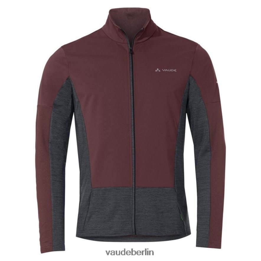 VAUDE Ganzjähriges Moab-Trikot-Radtrikot mit langen Ärmeln dunkle Eiche Kleidung HLT4481996