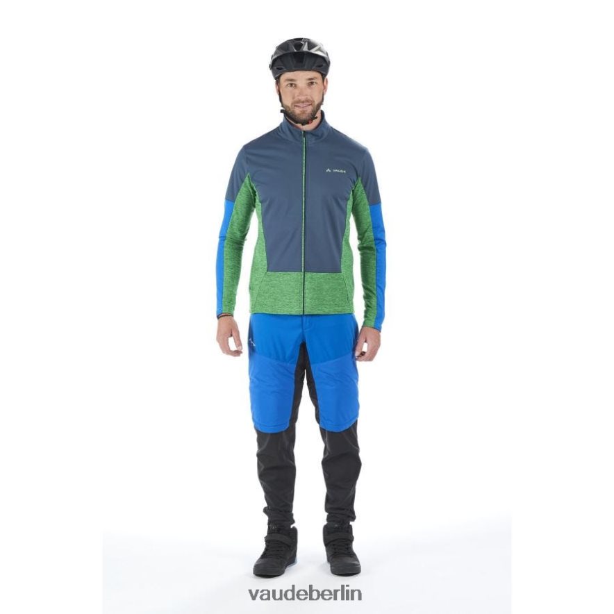 VAUDE Ganzjähriges Moab-Trikot-Radtrikot mit langen Ärmeln dunkles Meer Kleidung HLT4481995