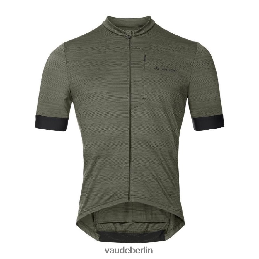 VAUDE Kuro-Radtrikot mit durchgehendem Reißverschluss khaki Kleidung HLT4481886