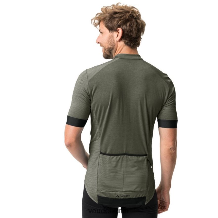 VAUDE Kuro-Radtrikot mit durchgehendem Reißverschluss khaki Kleidung HLT4481886