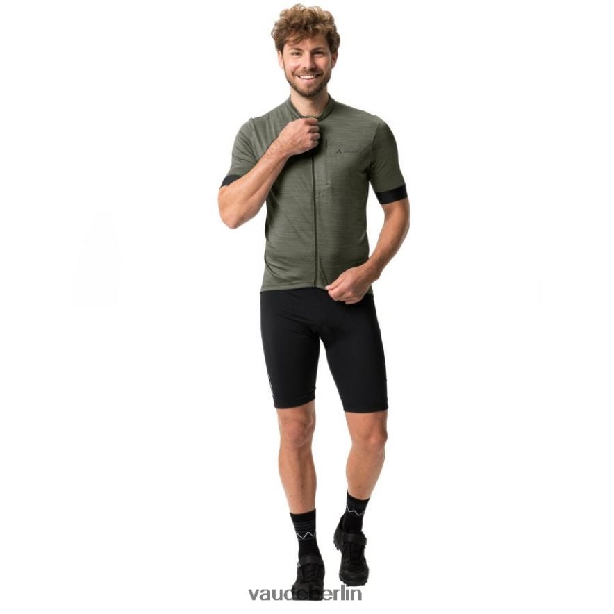 VAUDE Kuro-Radtrikot mit durchgehendem Reißverschluss khaki Kleidung HLT4481886