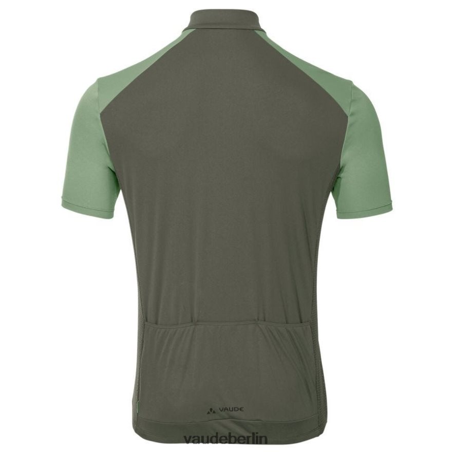 VAUDE Matera Radtrikot mit halbem Reißverschluss Weidengrün Kleidung HLT4481837