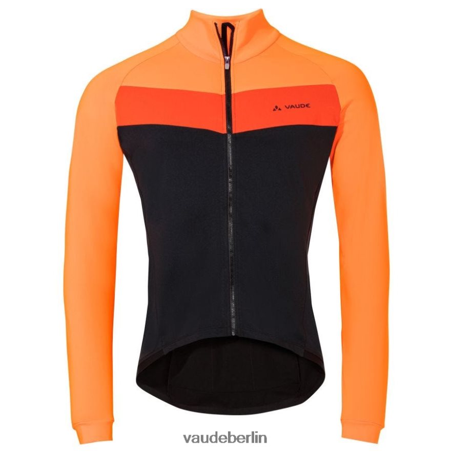 VAUDE Posta Langarm-Trikot-Radtrikot Neon Gelb Kleidung HLT4481919