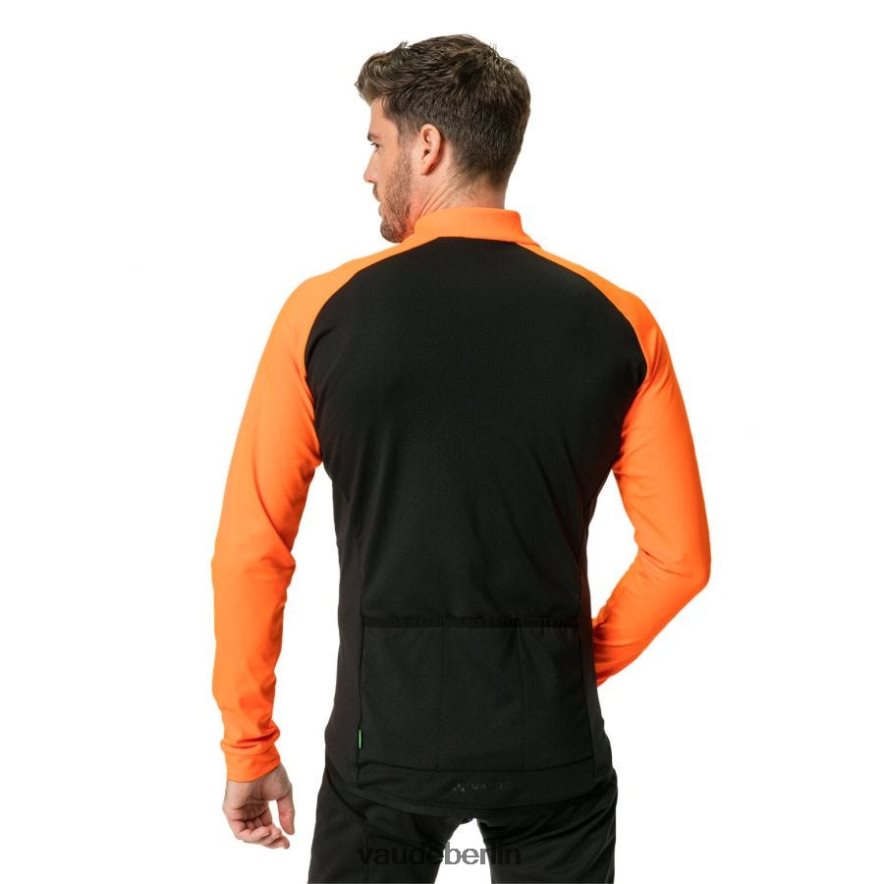 VAUDE Posta Langarm-Trikot-Radtrikot Neon Gelb Kleidung HLT4481919