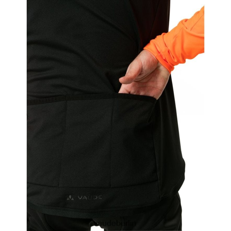 VAUDE Posta Langarm-Trikot-Radtrikot Neon Gelb Kleidung HLT4481919