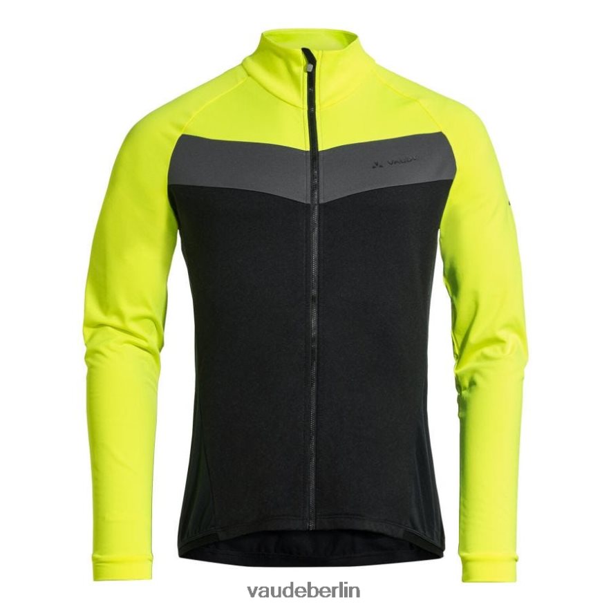 VAUDE Posta Langarm-Trikot-Radtrikot Neon Gelb Kleidung HLT4481922