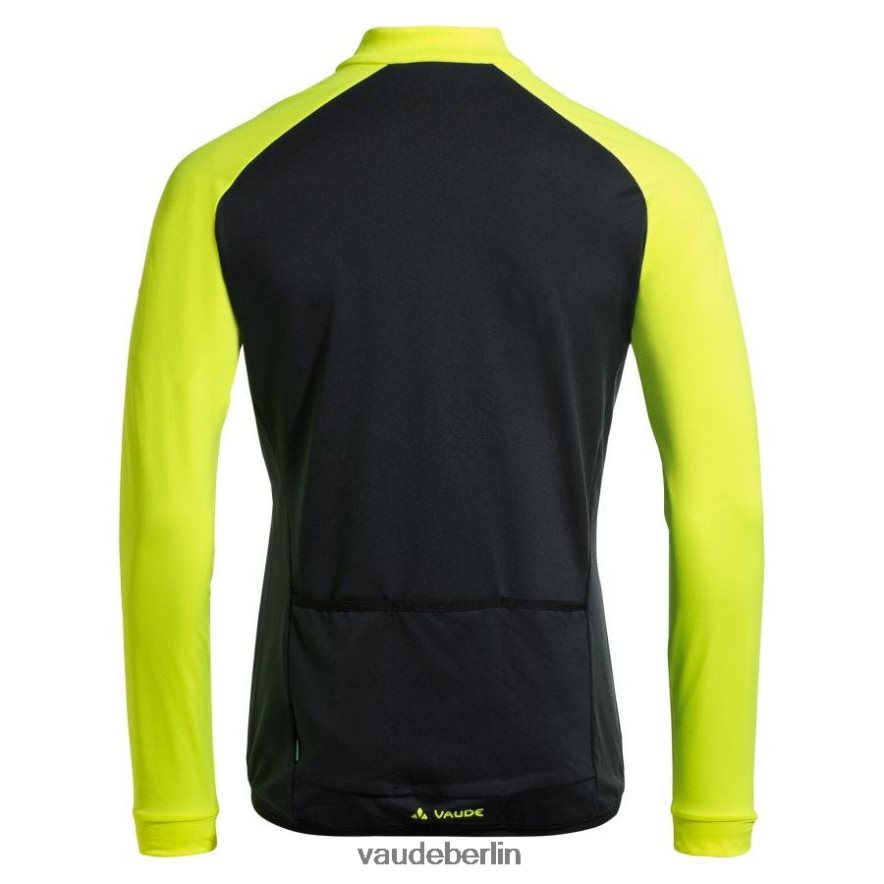 VAUDE Posta Langarm-Trikot-Radtrikot Neon Gelb Kleidung HLT4481922