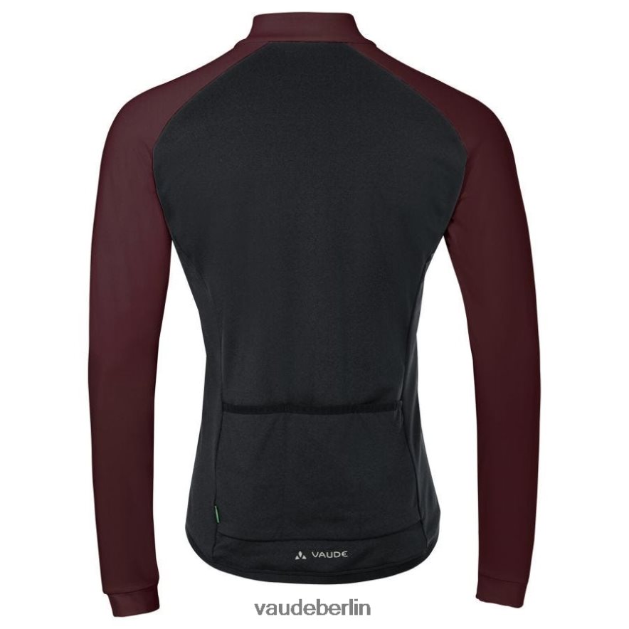 VAUDE Posta Langarm-Trikot-Radtrikot dunkle Eiche Kleidung HLT4481921