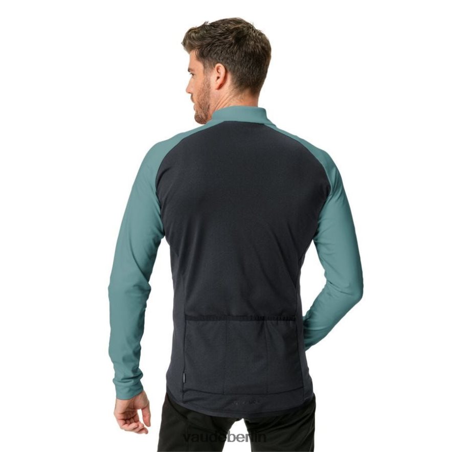 VAUDE Posta Langarm-Trikot-Radtrikot staubiges Moos Kleidung HLT4481920