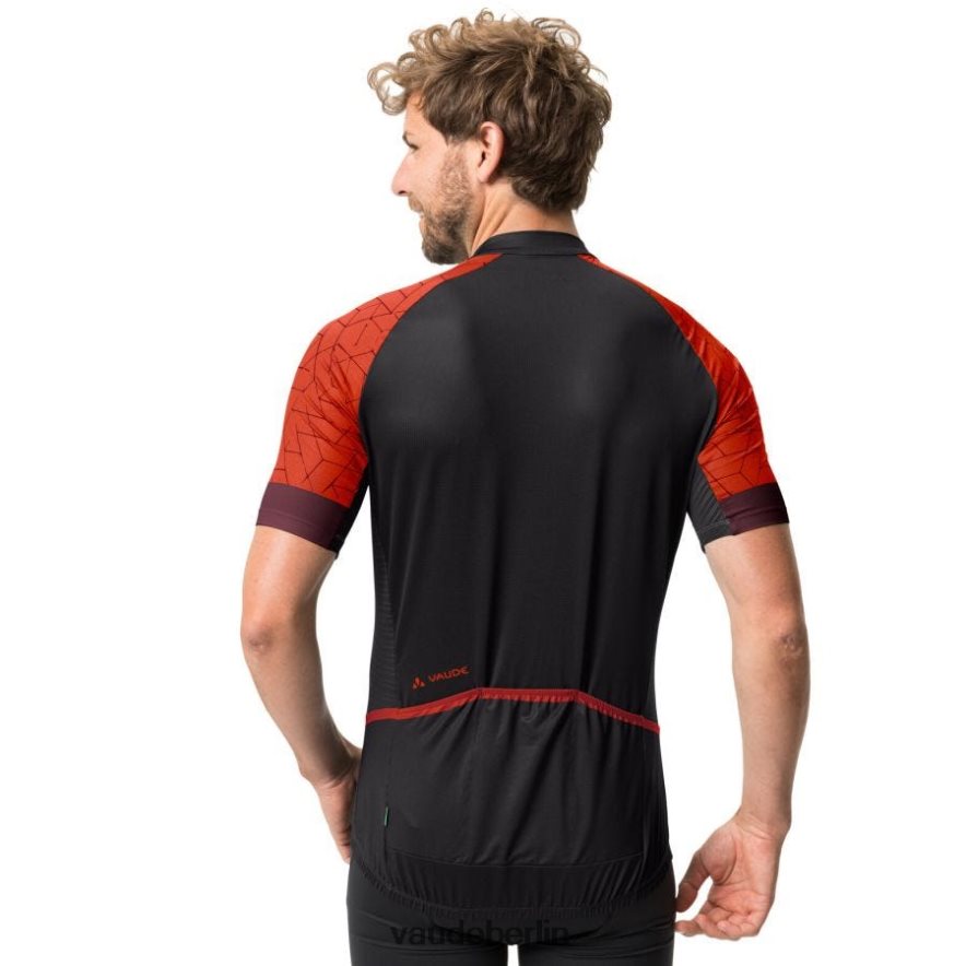 VAUDE Posta-Rennradtrikot mit halbem Reißverschluss leuchtend rot Kleidung HLT4481771