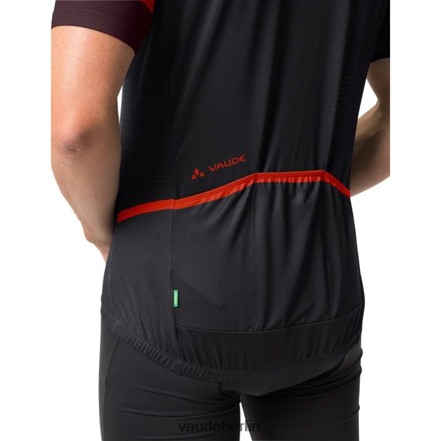 VAUDE Posta-Rennradtrikot mit halbem Reißverschluss leuchtend rot Kleidung HLT4481771