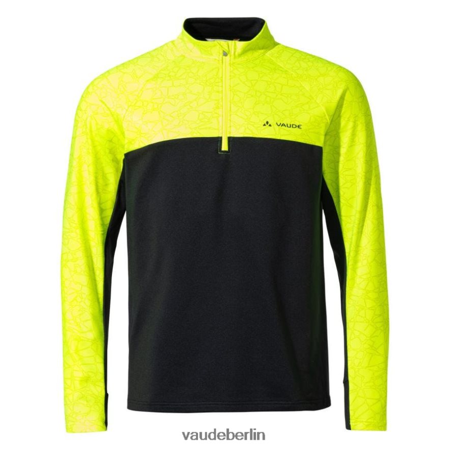 VAUDE Virt Langarm-Radtrikot Neon Gelb Kleidung HLT4481977