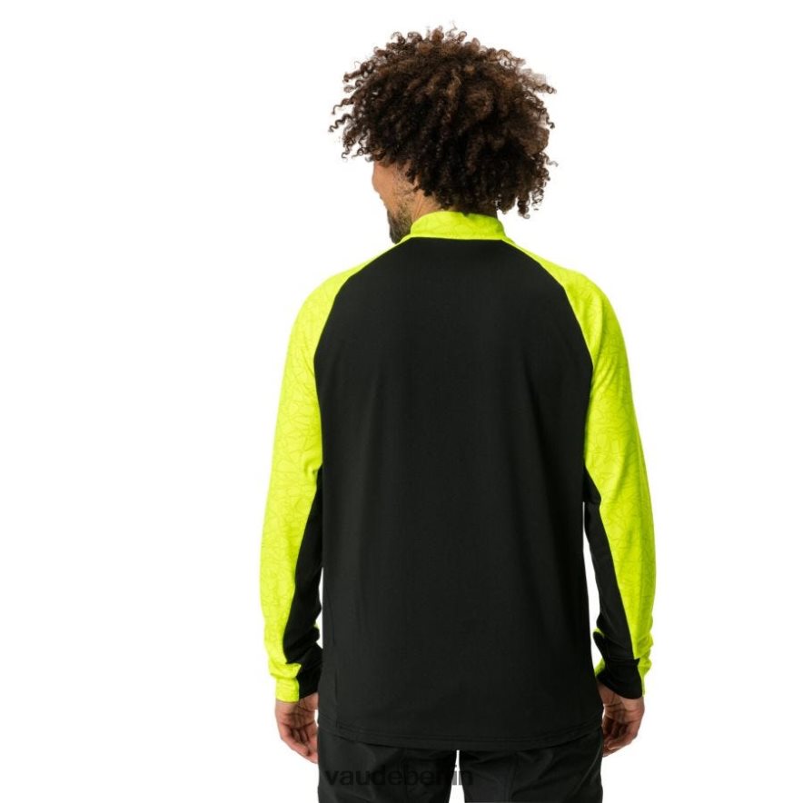VAUDE Virt Langarm-Radtrikot Neon Gelb Kleidung HLT4481977