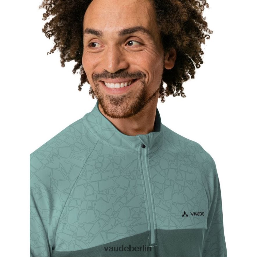 VAUDE Virt Langarm-Radtrikot staubiges Moos Kleidung HLT4481979