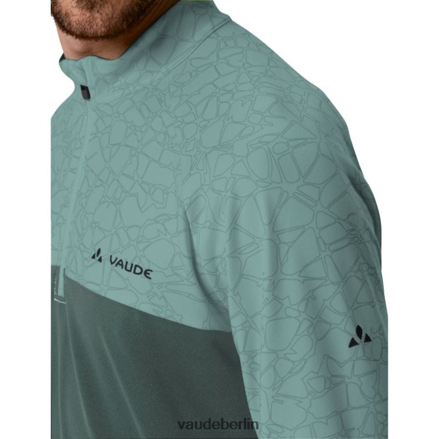 VAUDE Virt Langarm-Radtrikot staubiges Moos Kleidung HLT4481979