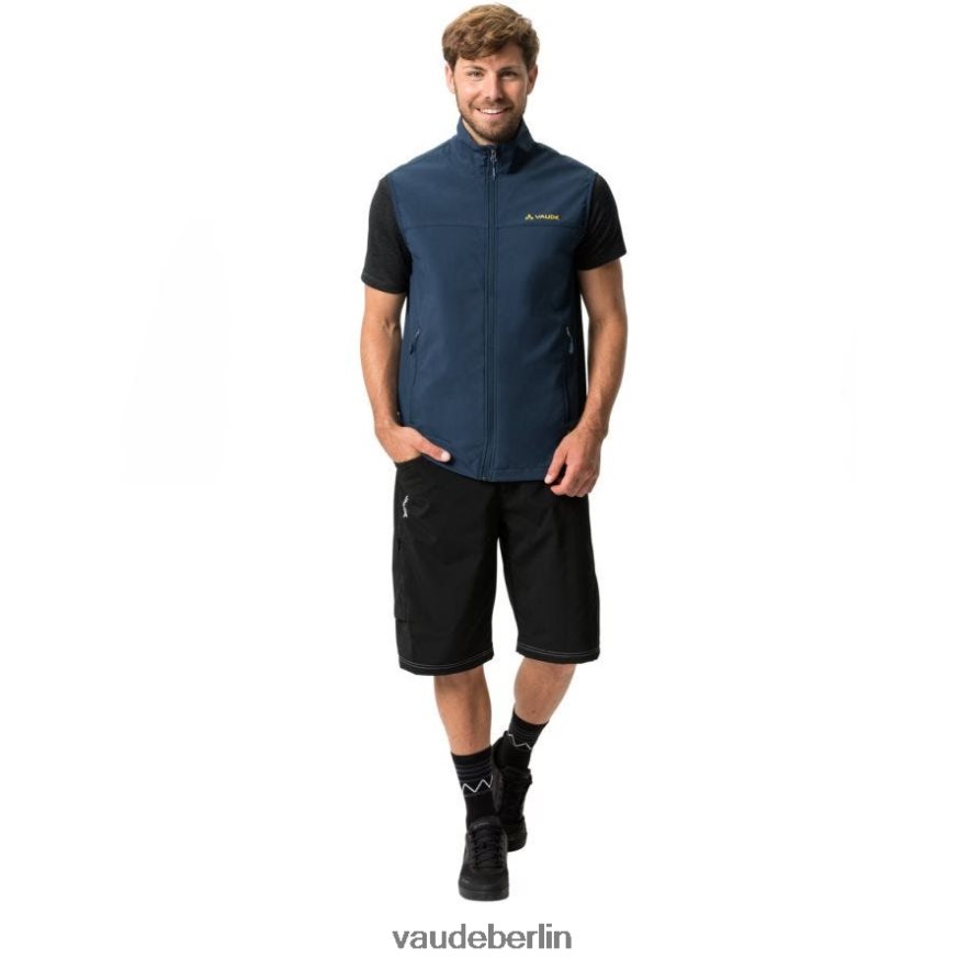 VAUDE Hurrikan-III-Weste Schwarz Kleidung HLT4482034