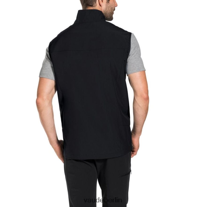 VAUDE Hurrikan-III-Weste Schwarz Kleidung HLT4482035