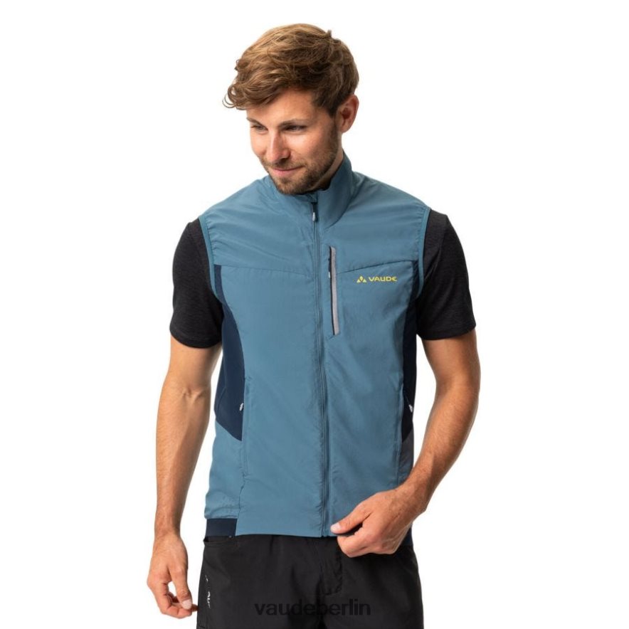 VAUDE Kuro Air Windweste Blau grau Kleidung HLT4482027