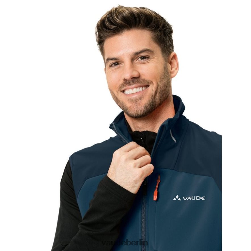 VAUDE Larice Softshell-Weste dunkles Meer Kleidung HLT4482043