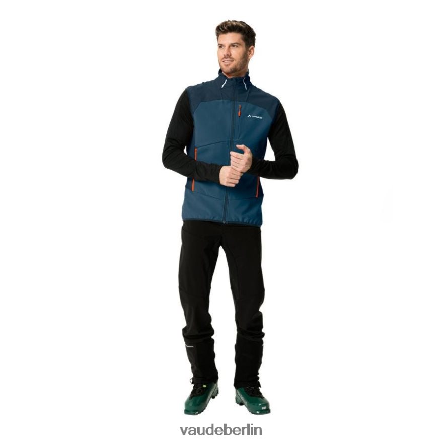 VAUDE Larice Softshell-Weste dunkles Meer Kleidung HLT4482043