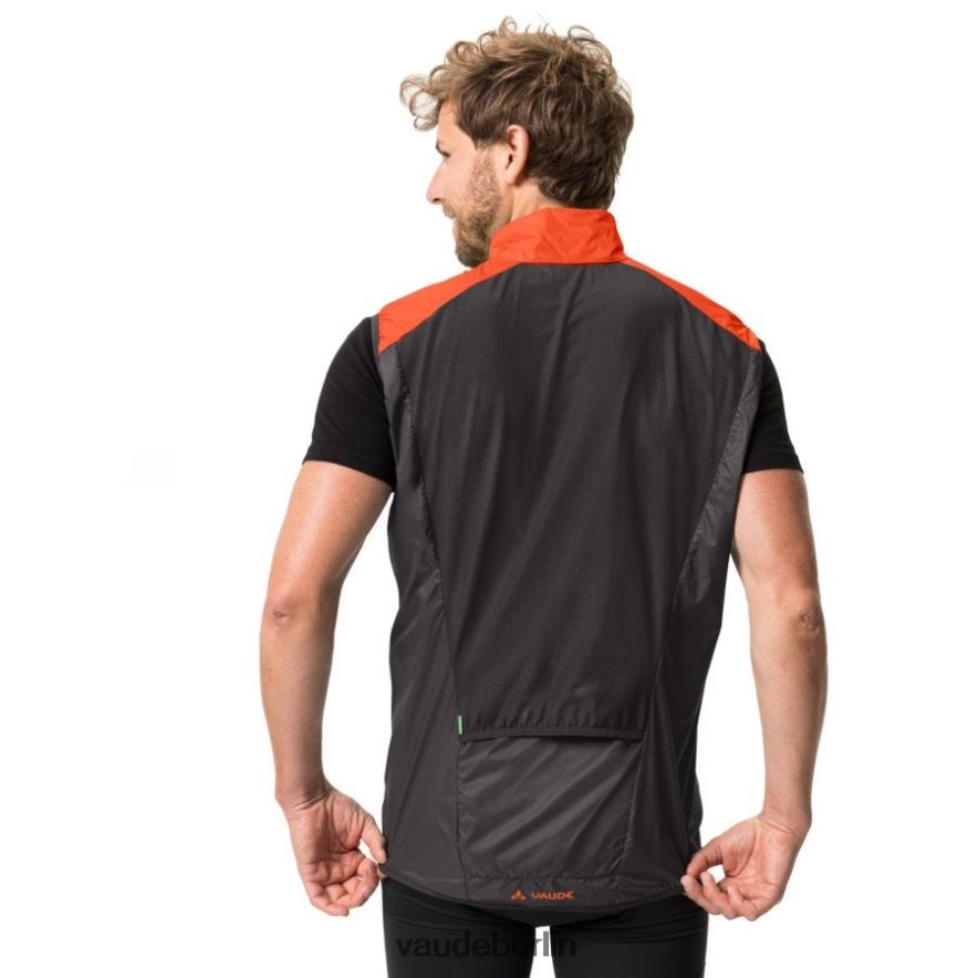 VAUDE Matera Air Windweste Schwarz Kleidung HLT4482016